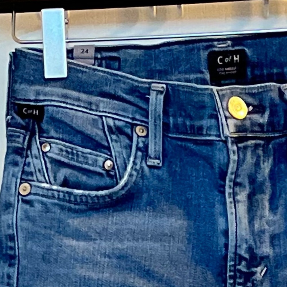 Citizens Of Humanity Rocket Crop High Rise Skinny Jeans Sz 24 Minimalist Classic - Picture 3 of 14